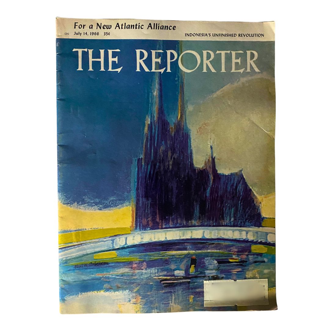 VTG The Reporter Magazine July 14 1966 For a New Atlantic Alliance