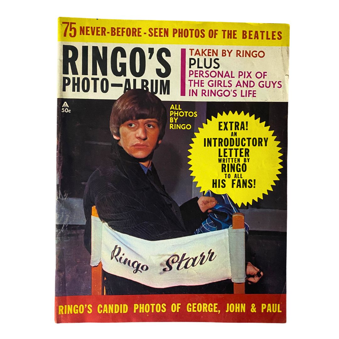 VTG 1964 Ringo's Photo Album All Photos by Ringo Starr No Label