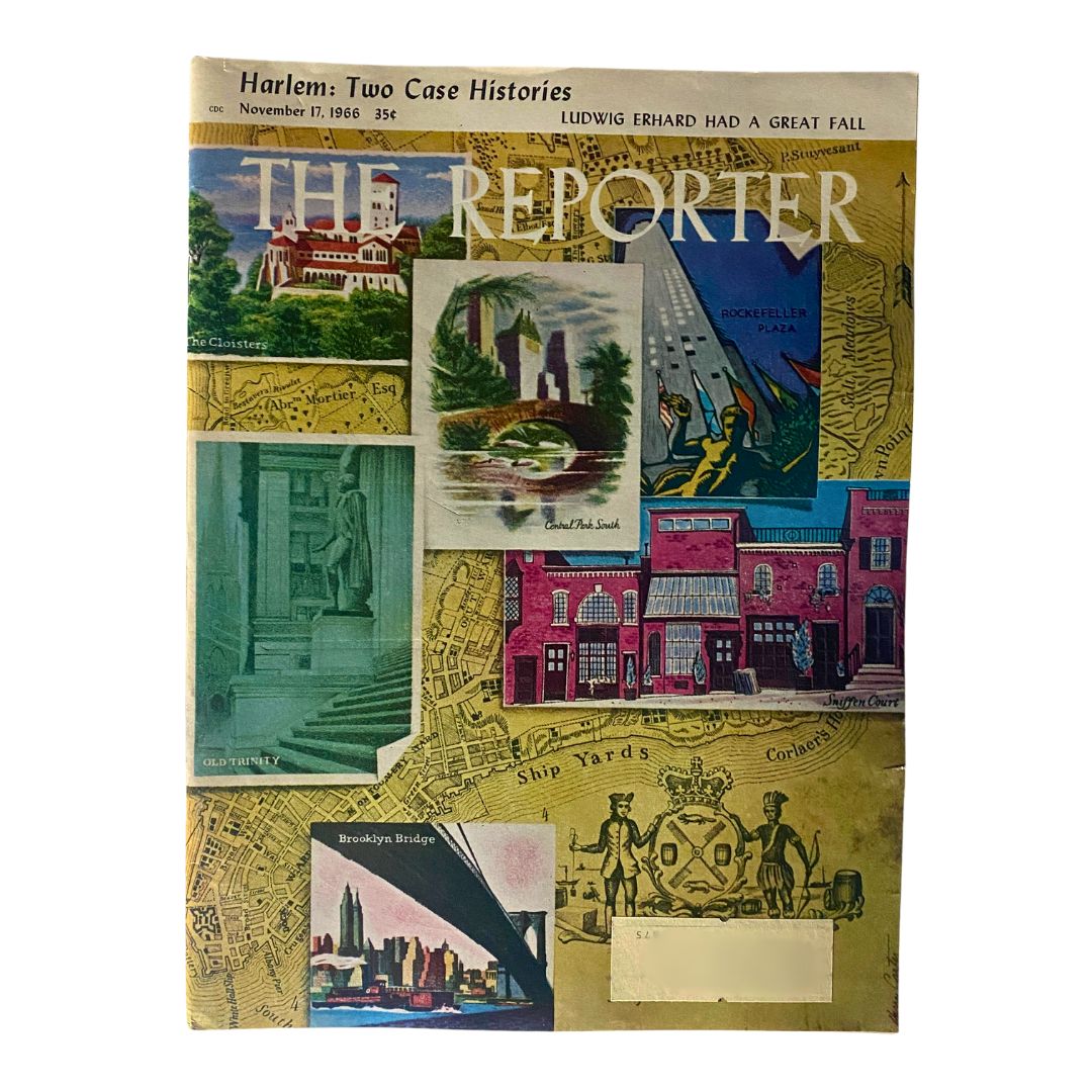 VTG The Reporter Magazine November 17 1966 Harlem: Two Case Histories