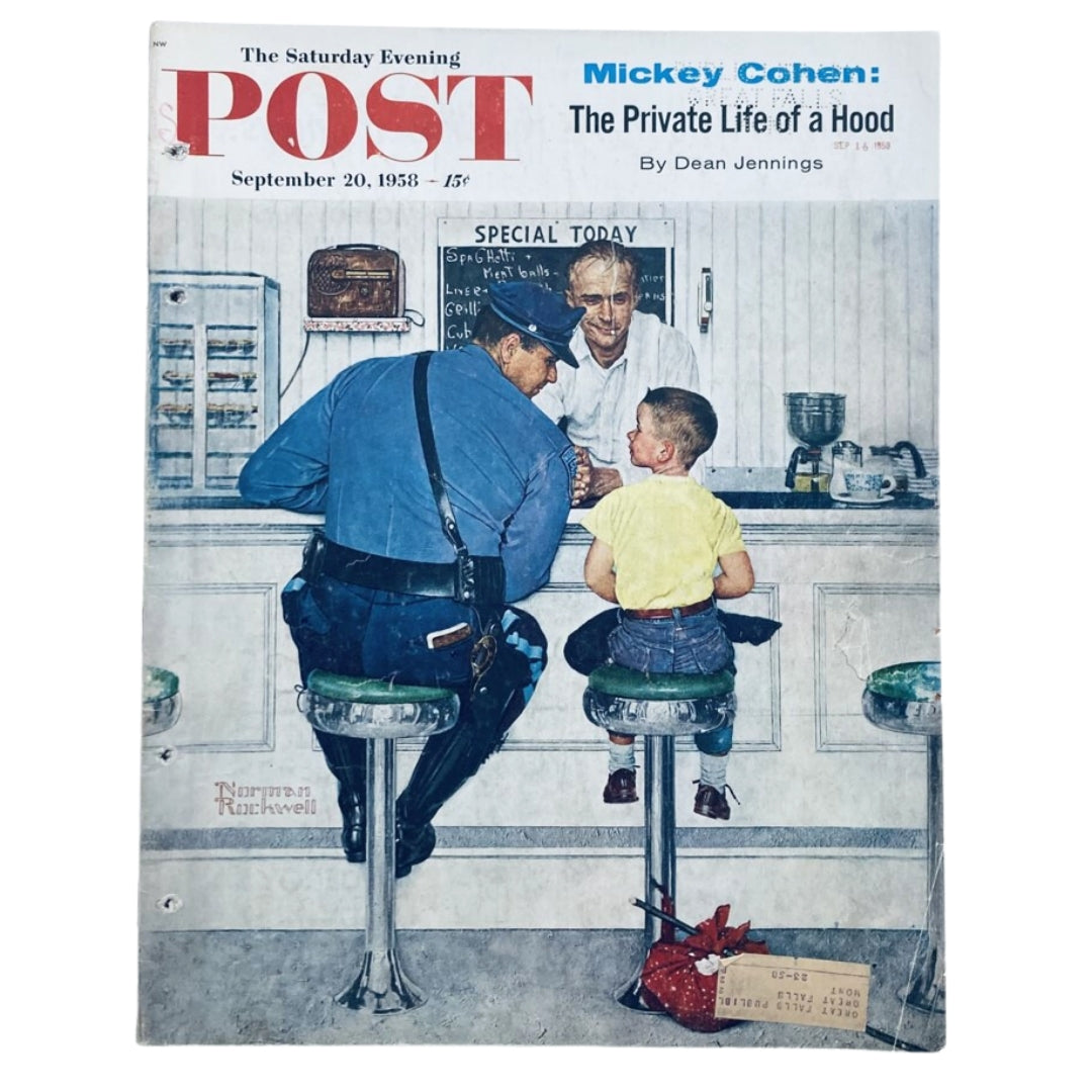 The Saturday Evening Post September 20 1958 Norman Rockwell