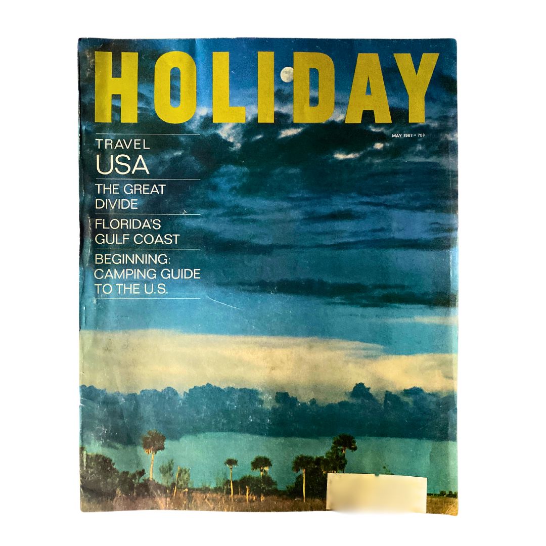 VTG Holiday Magazine May 1967 Vol 41 No. 5 Everglades Palm Scene of Africa