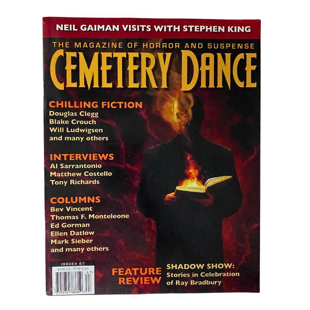 Cemetery Dance Magazine August 2012 #67 Ray Bradbury's Shadow Show No Label VG