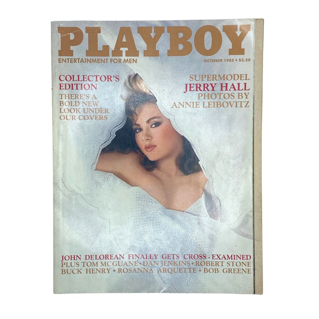 VTG Playboy Magazine October 1985 Cynthia Brimhall w Centerfold No Label