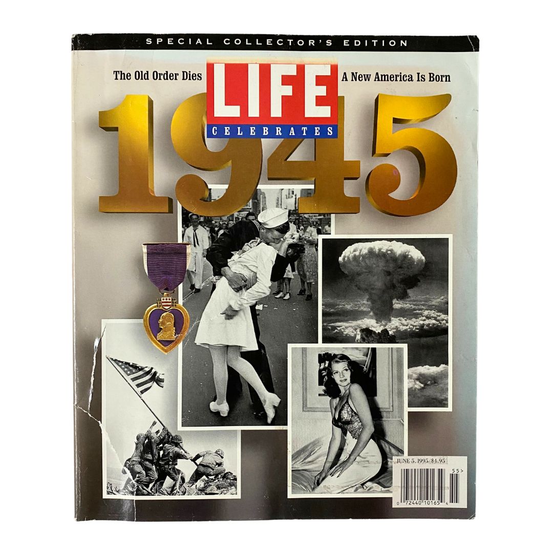 Life Magazine June 5 1995 1945 The Older Dies, A New America is Born GD Interior