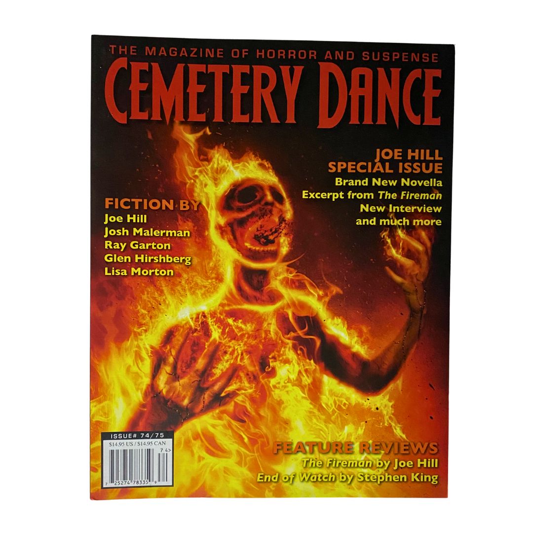 Cemetery Dance Magazine October 18, 2016 #74/75 Joe Hill Special No Label VG