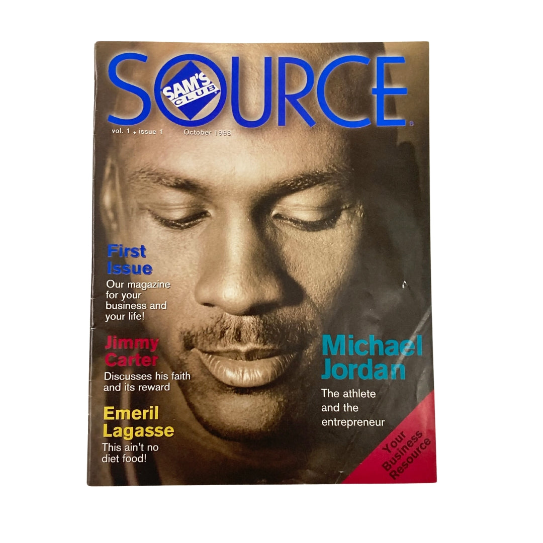 Sam's Club Source Magazine October 1998 Vol 1 #1 Michael Jordan First Issue