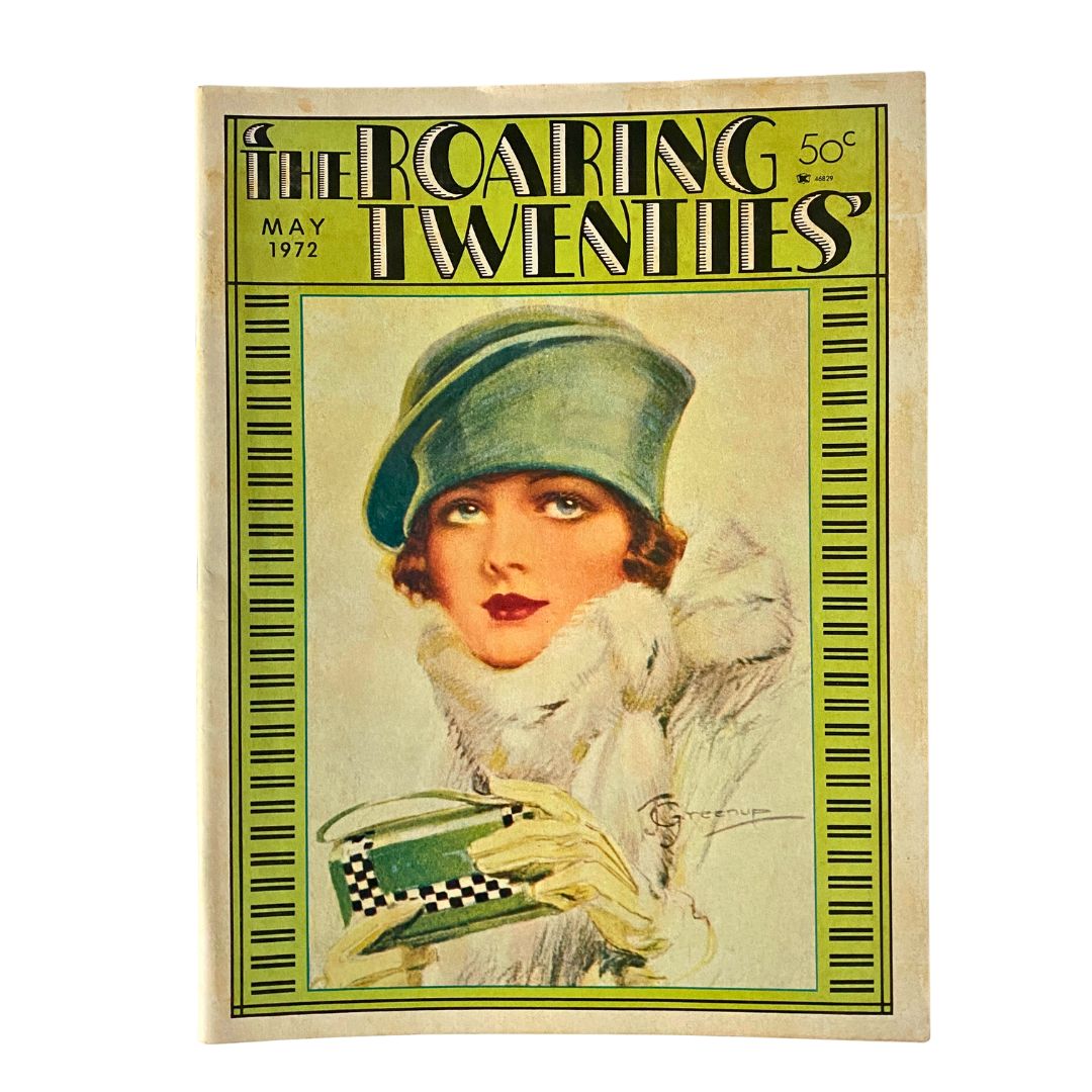 VTG The Roaring Twenties Magazine May 1972 Cover by J. Geenup No Label