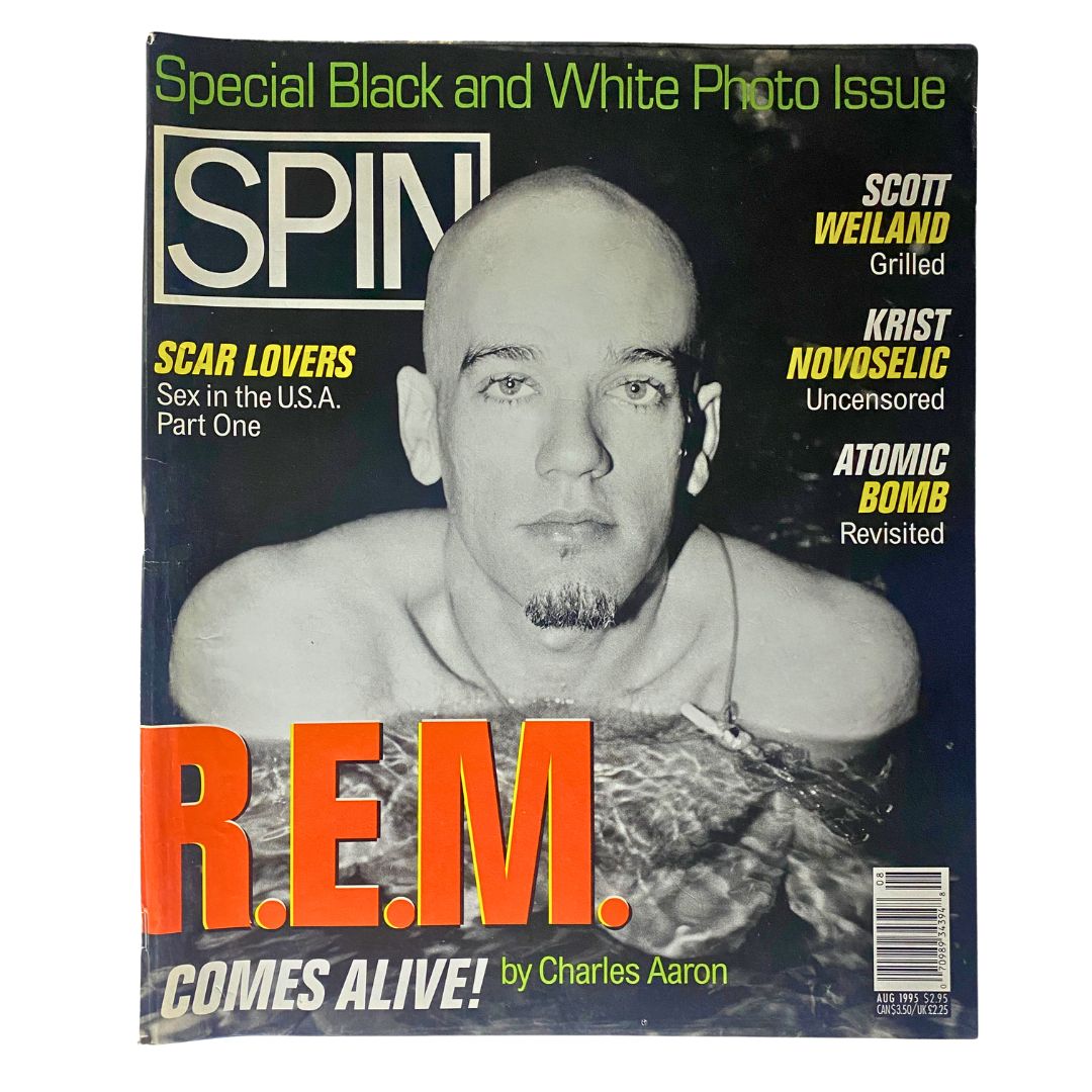 Spin Magazine August 1995 Vol 11 No. 5 R.E.M. by Charles Aaron No Label