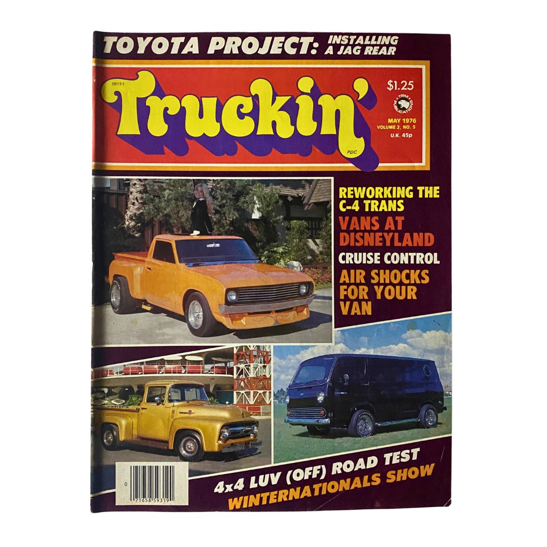 VTG Truckin' Magazine May 1976 Dave Newman's Chop Suey Datsun No Label