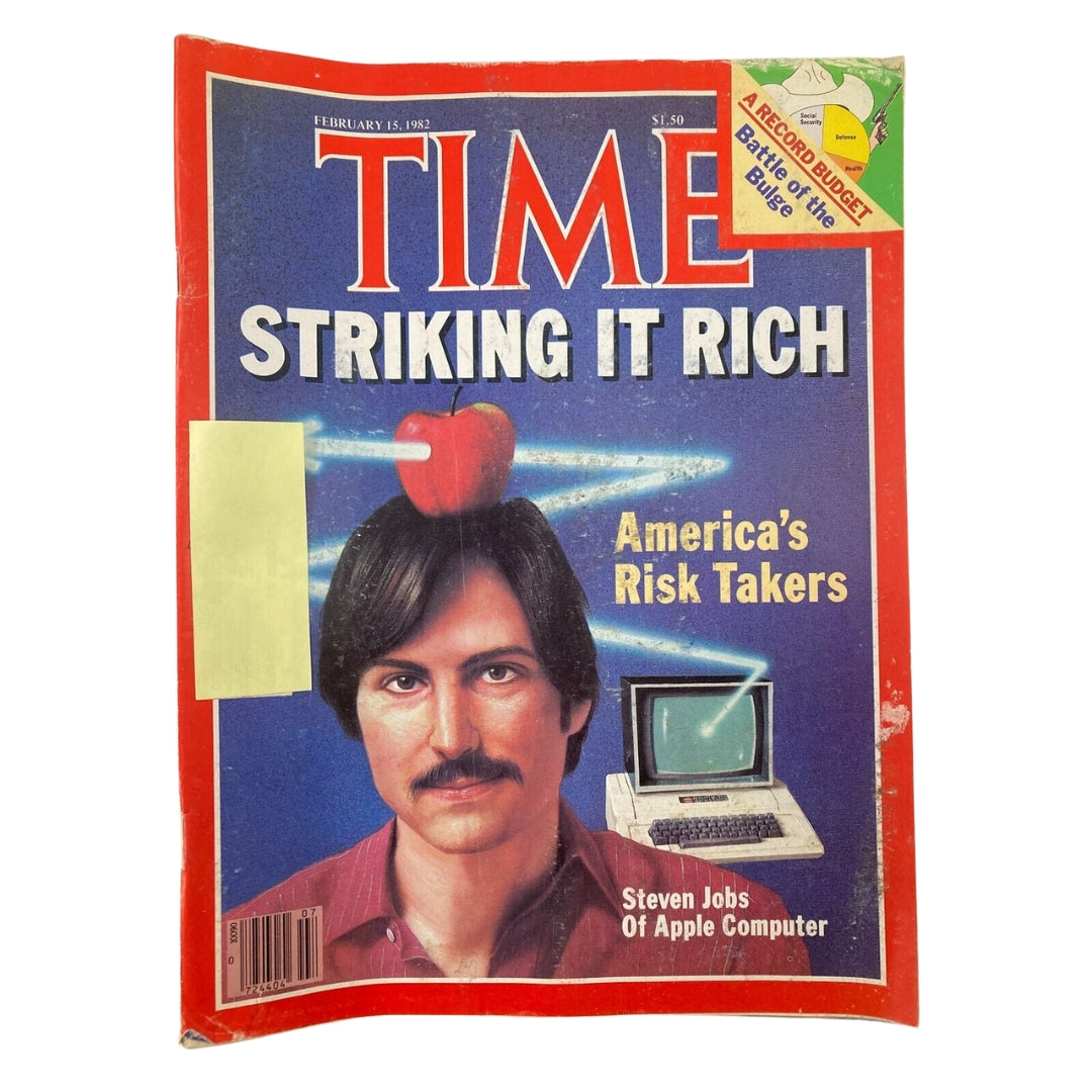 VTG Time Magazine February 15 1982 Steven Jobs America's Risk Takers