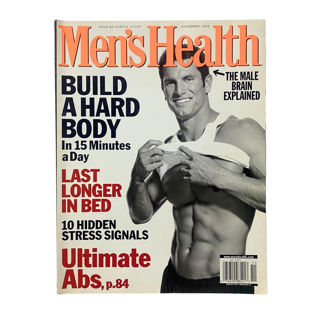 Men's Health Magazine November 1999 The Male Brain Explained No Label