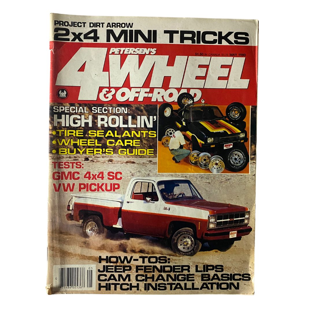 Petersen's 4-Wheel & Off-Road Magazine May 1980 GMC 4x4 SC VW Pickup No Label