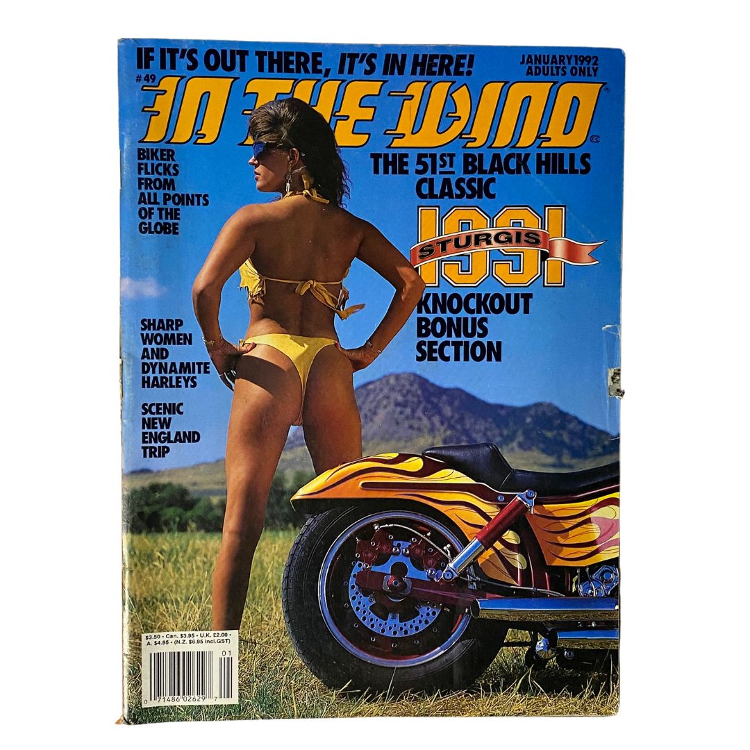 In The Wind Magazine January 1992 No. 49 Deon w Donnie Smith's Evo No Label