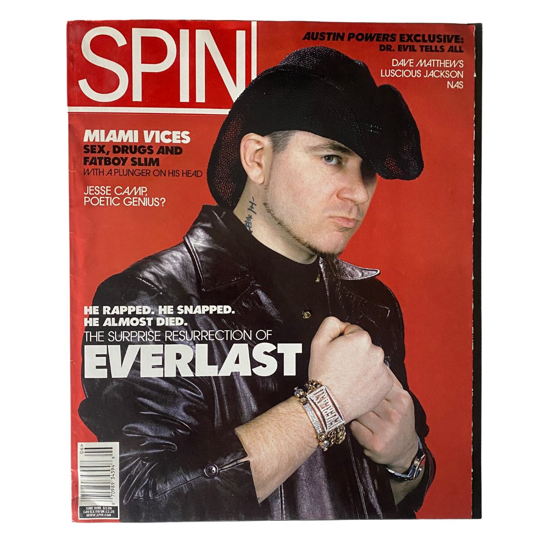 Spin Magazine June 1999 Vol 15 No. 6 Resurrection of Everlast No Label