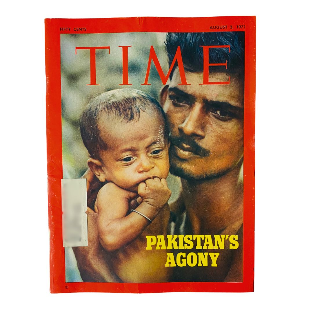 VTG Time Magazine August 2 1971 Pakistan's Agony and Refugees