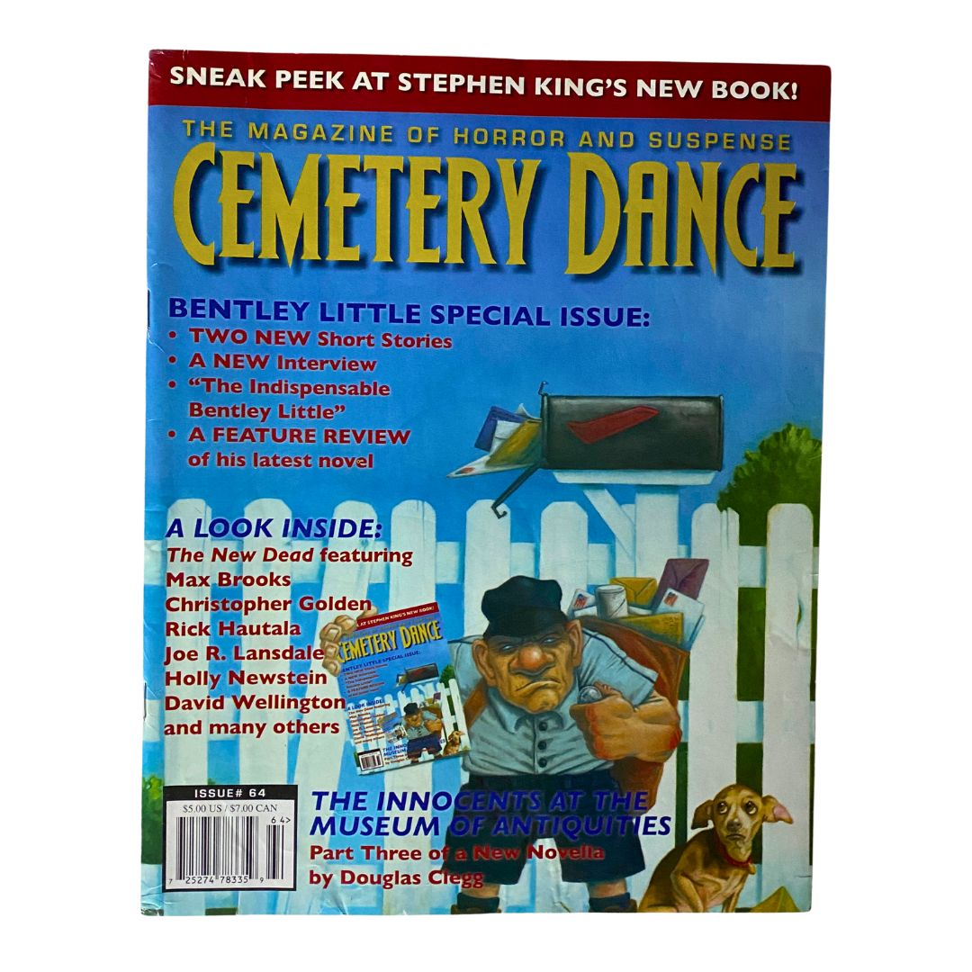 Cemetery Dance Magazine 2010 Issue #64 Bentley Little Special Issue No Label VG