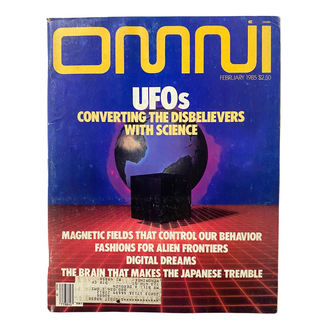 VTG Omni Magazine February 1985 UFOs Converting The Disbelievers with Science