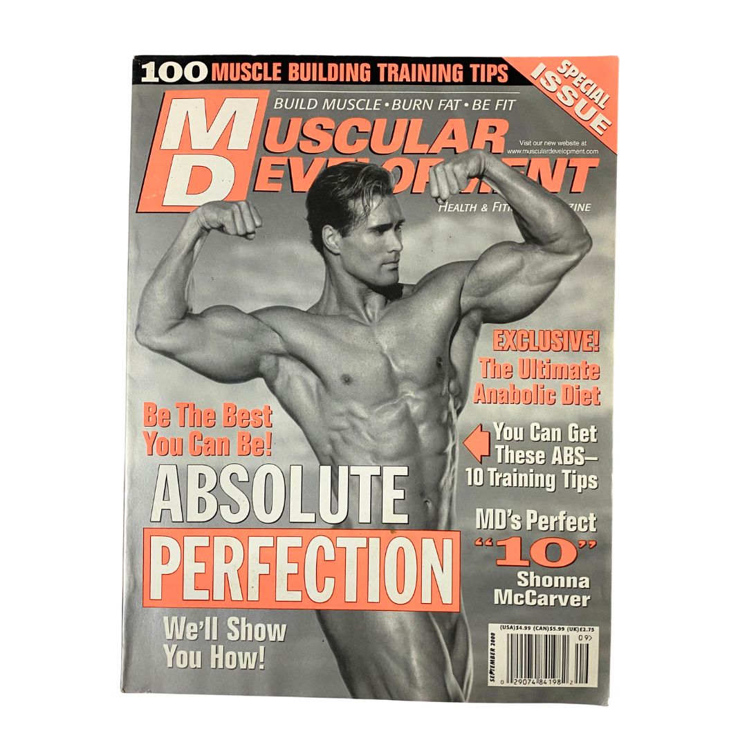 Muscular Development Magazine September 2000 Shonna McCarver No Label VG