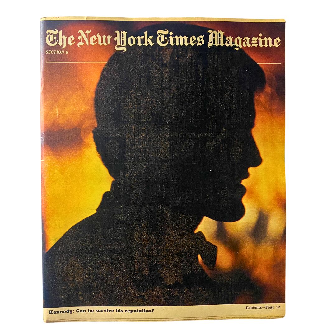 The New York Times Magazine May 24 1970 Kennedy, Can He Survive? No Label