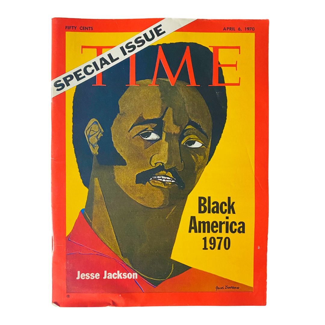 VTG Time Magazine April 6 1970 Black America 1970 No Label