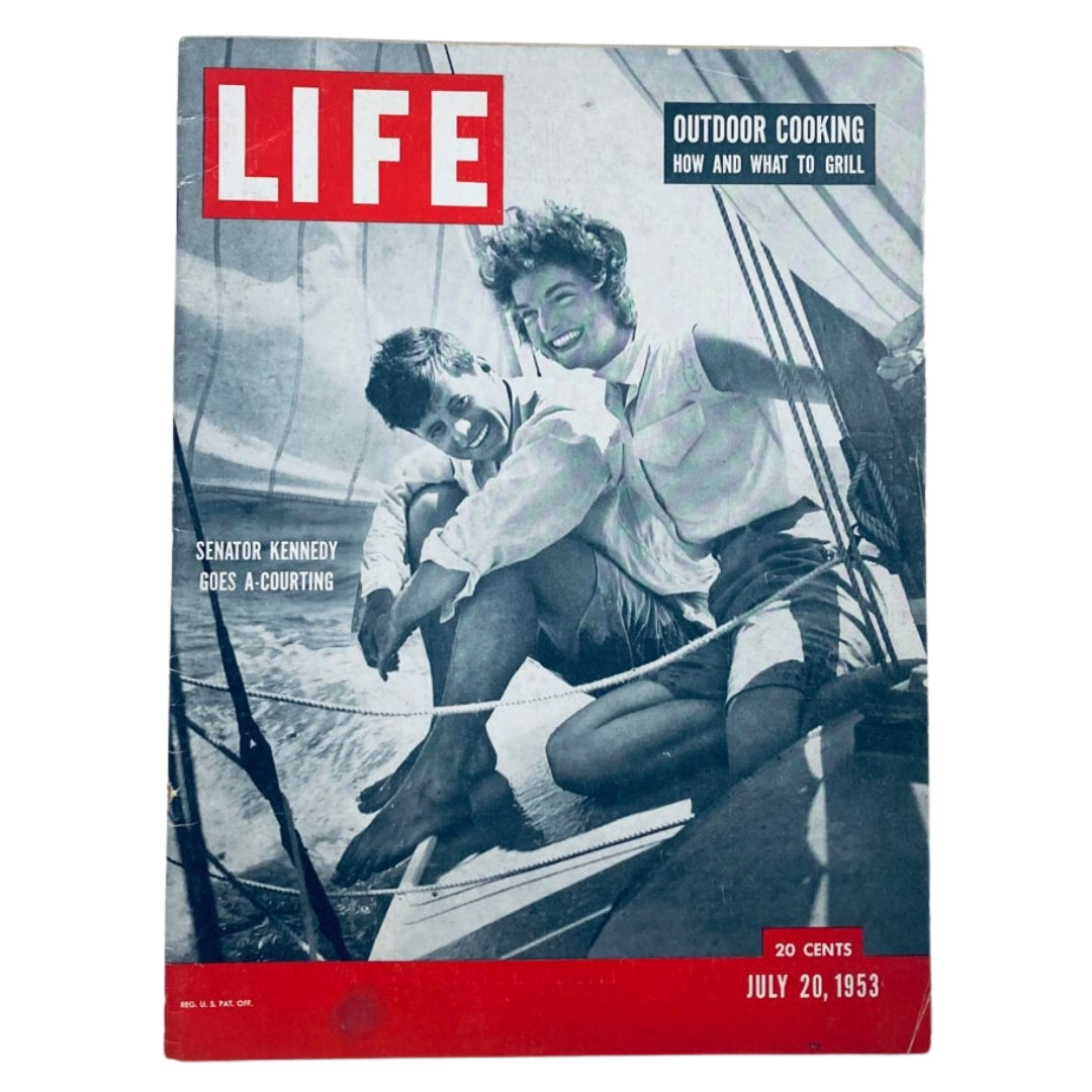 VTG Life Magazine July 20 1953 Vol 35 No. 3 Sen. John F. Kennedy No Label