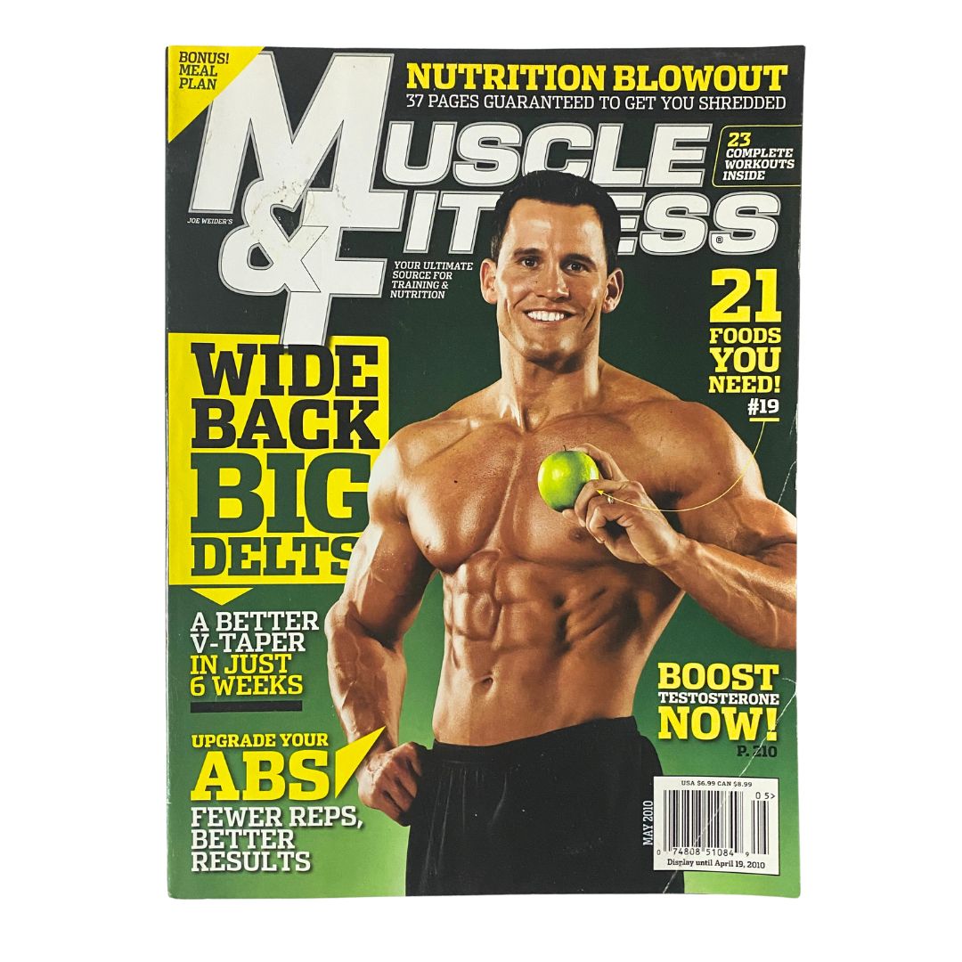 Muscle & Fitness Magazine May 2010 Brian Wiefering Cover No Label