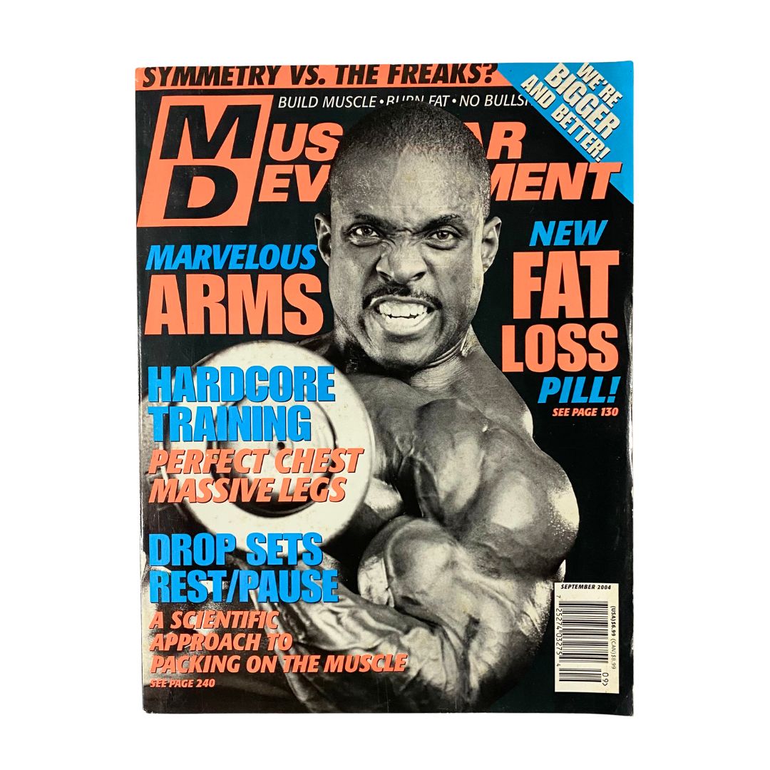 Muscular Development Magazine September 2004 Melvin Anthony Cover No Label