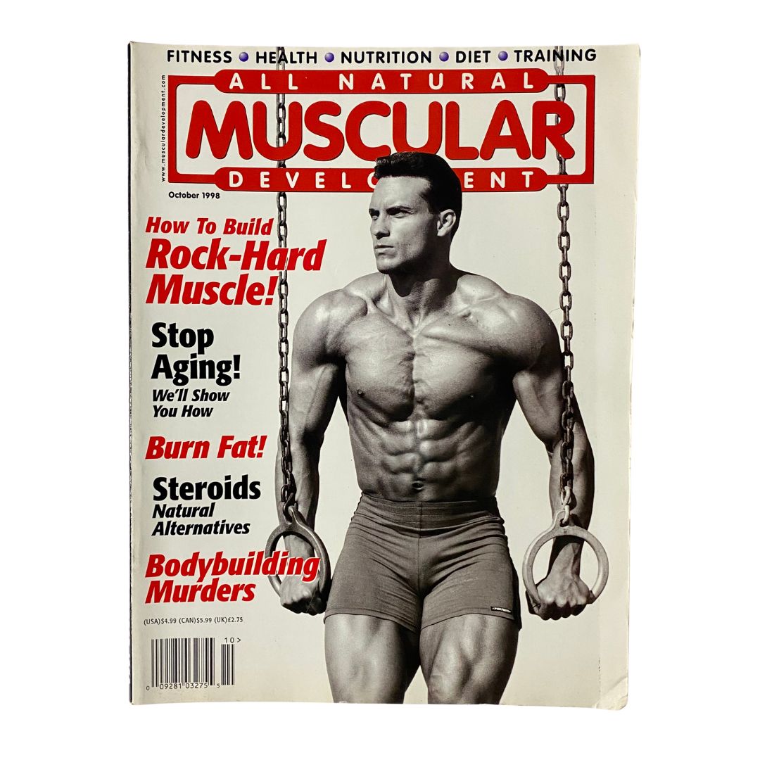 Muscular Development Magazine October 1998 Roger Asmus Cover No Label