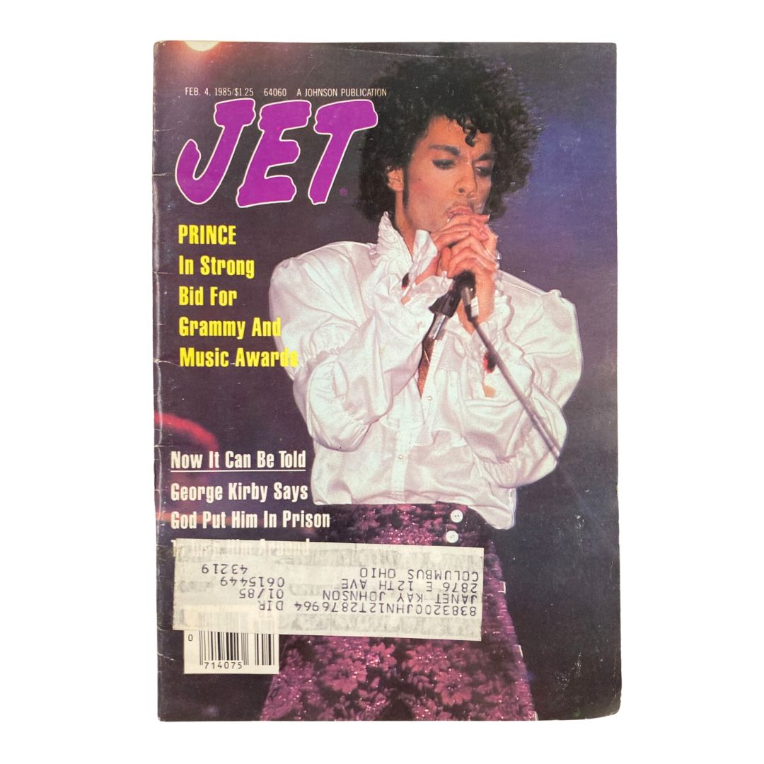 VTG Jet Magazine February 4 1985 Vol 67 #21 Prince for Grammy & Music Awards