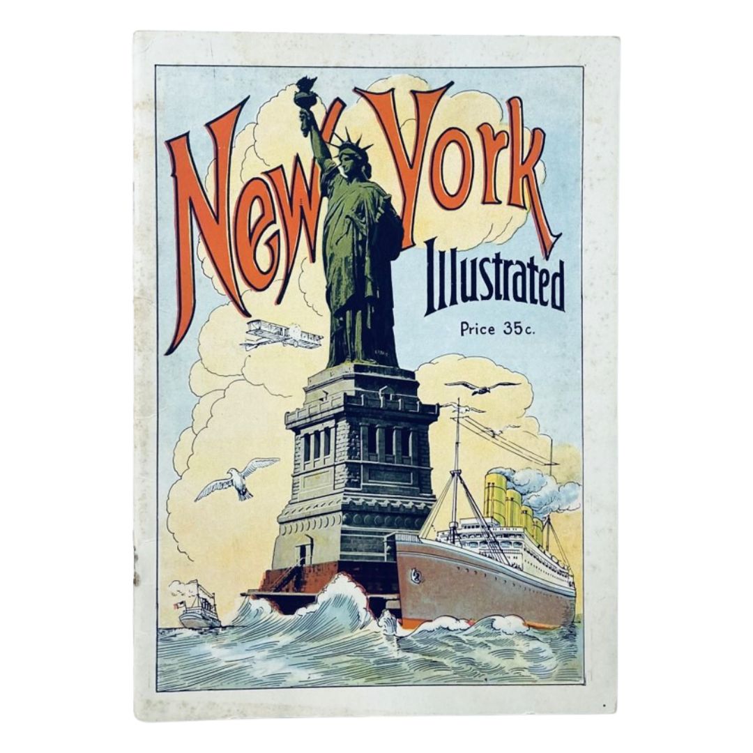 VTG New York Illustrated Magazine 1918 Lady Liberty No Label