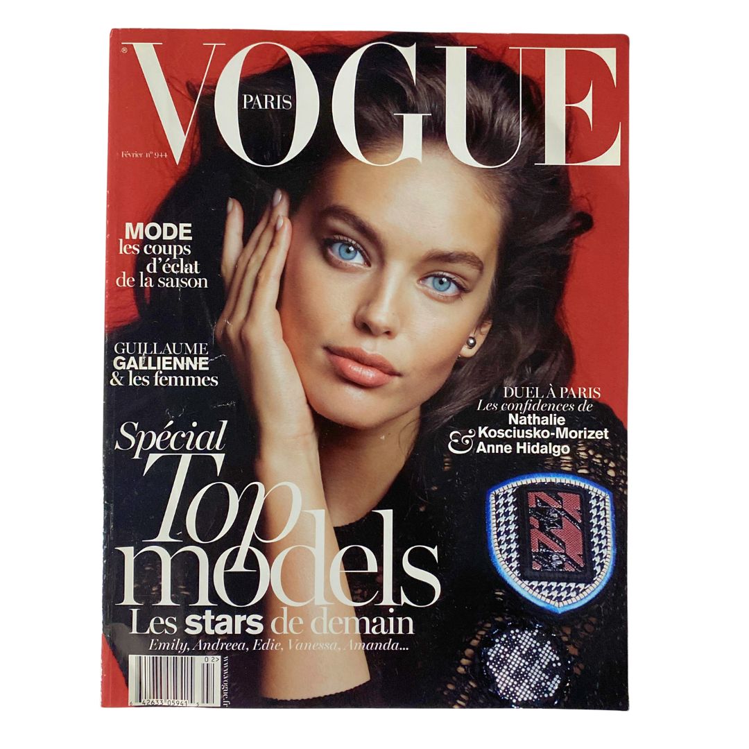 Vogue Paris Magazine February 2014 Emily DiDonato by David Sims No Label VG