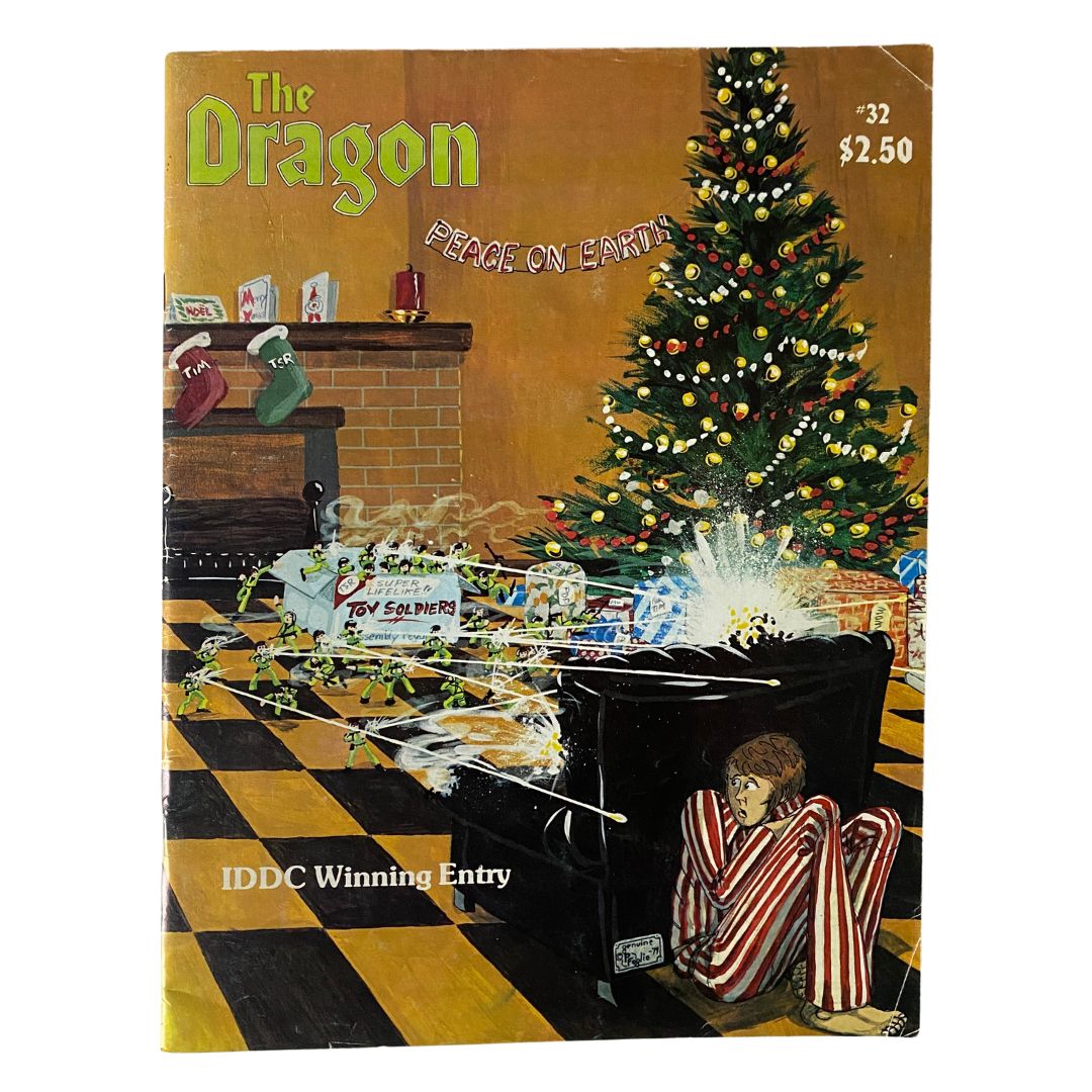 VTG The Dragon Magazine December 1979 #32 IDDC Winning Entry