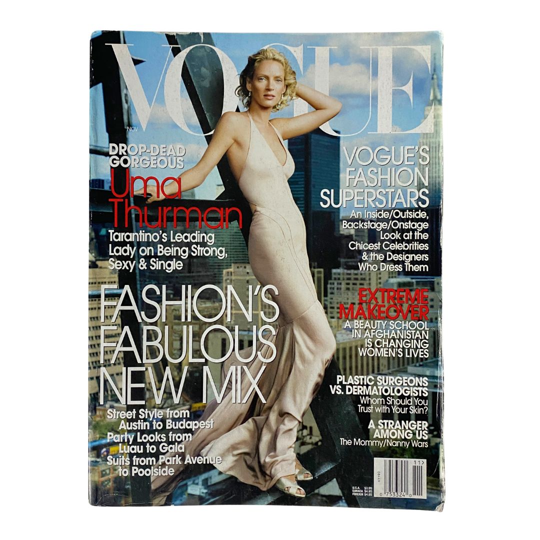 Vogue Magazine November 2003 Uma Thurman by Annie Leibovitz No Label