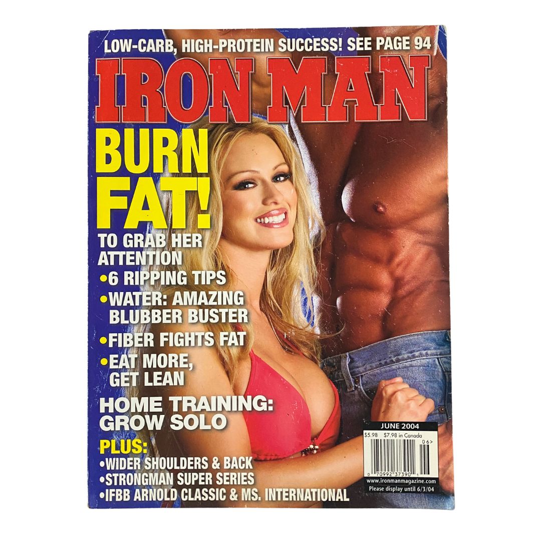 Iron Man Magazine June 2004 Vol 63 No. 6 D J Green, Katrina Van Derham No Label