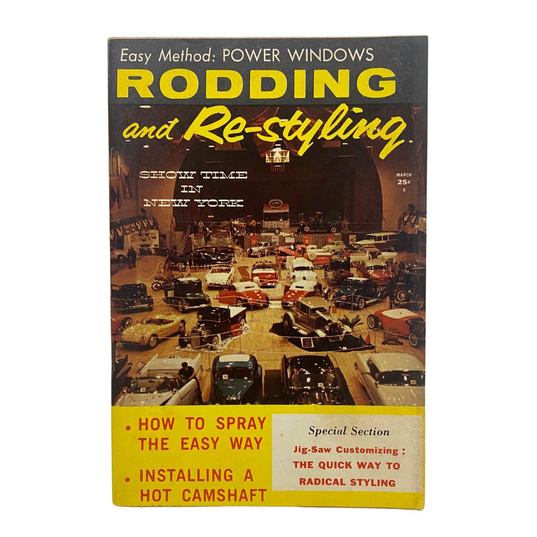 VTG Rodding & Re-Styling Magazine March 1959 Westchester Car Show No Label