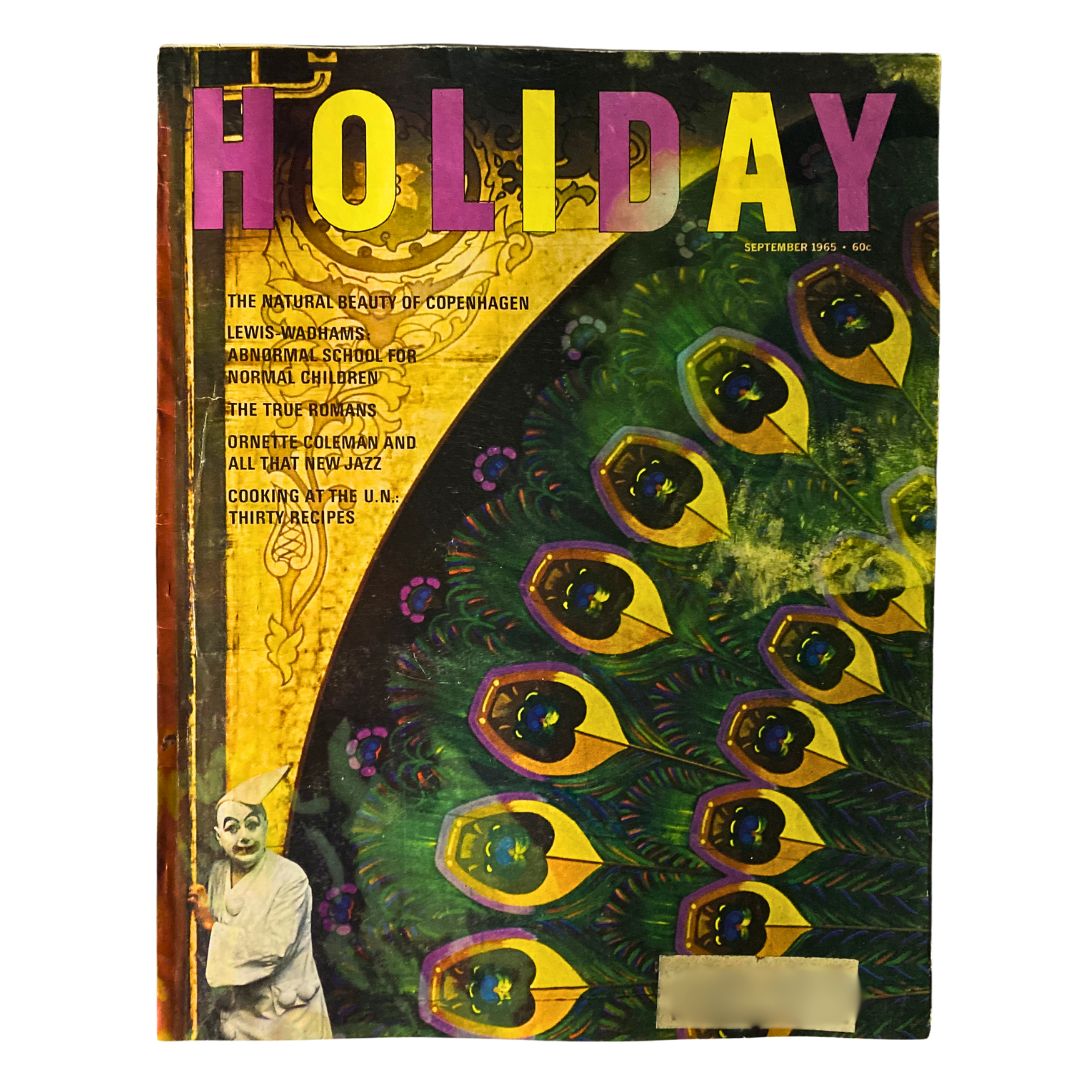 VTG Holiday Magazine September 1965 Vol 38 No. 3 The Pantomime Theater