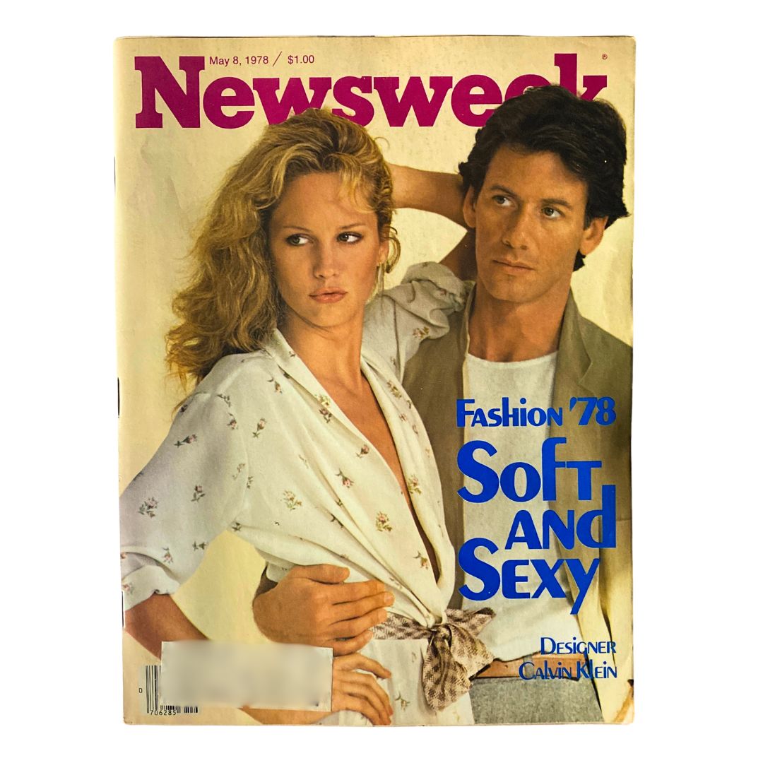 VTG Newsweek Magazine May 8 1978 Designer Calvin Klein Fashion '78 Soft and Sexy