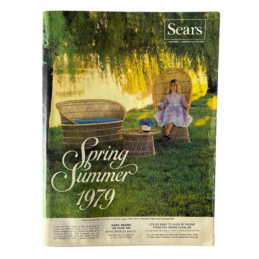 1979 Sears Spring Summer Where America Shops Catalog