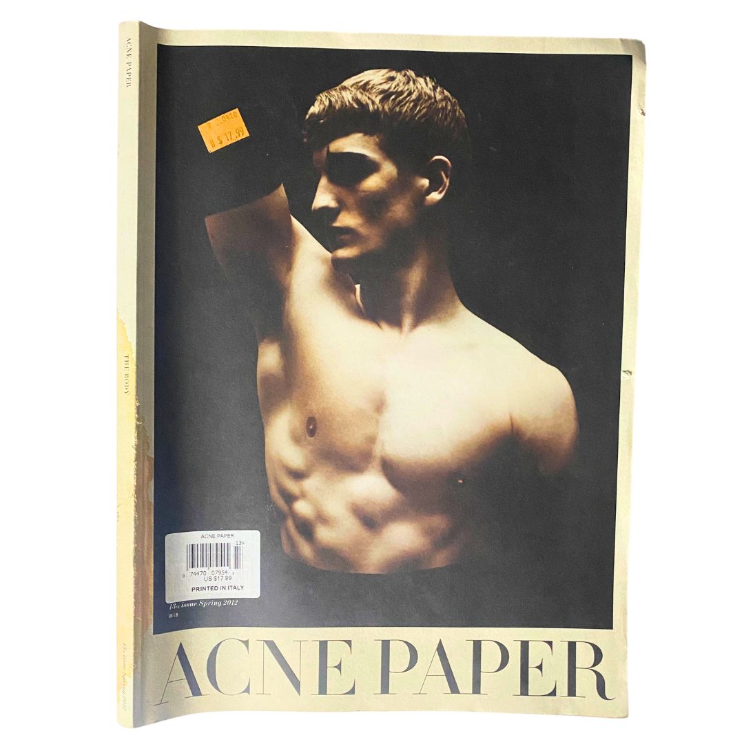 Cover of Acne Paper Magazine, Spring 2012, Issue No. 13, titled 'The Body