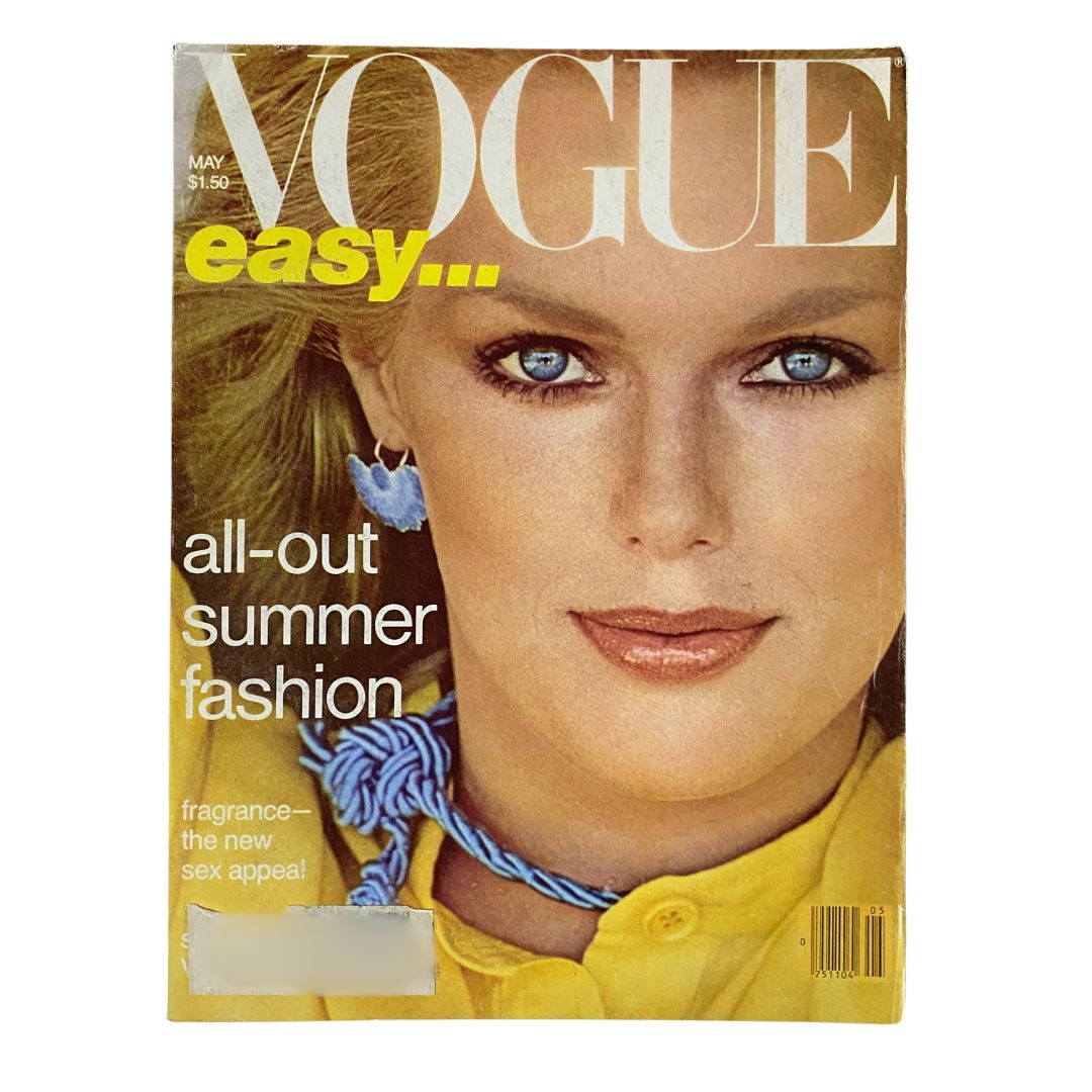 VTG Vogue Magazine May 1978 Patti Hansen by Francesco Scavullo