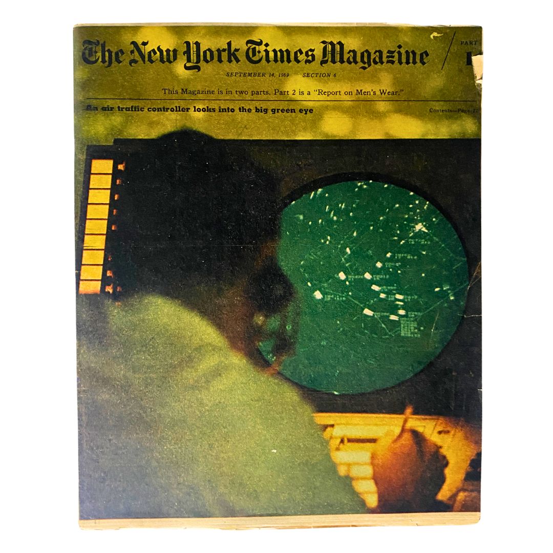 The New York Times Magazine September 14 1969 Report on Men's Wear No Label