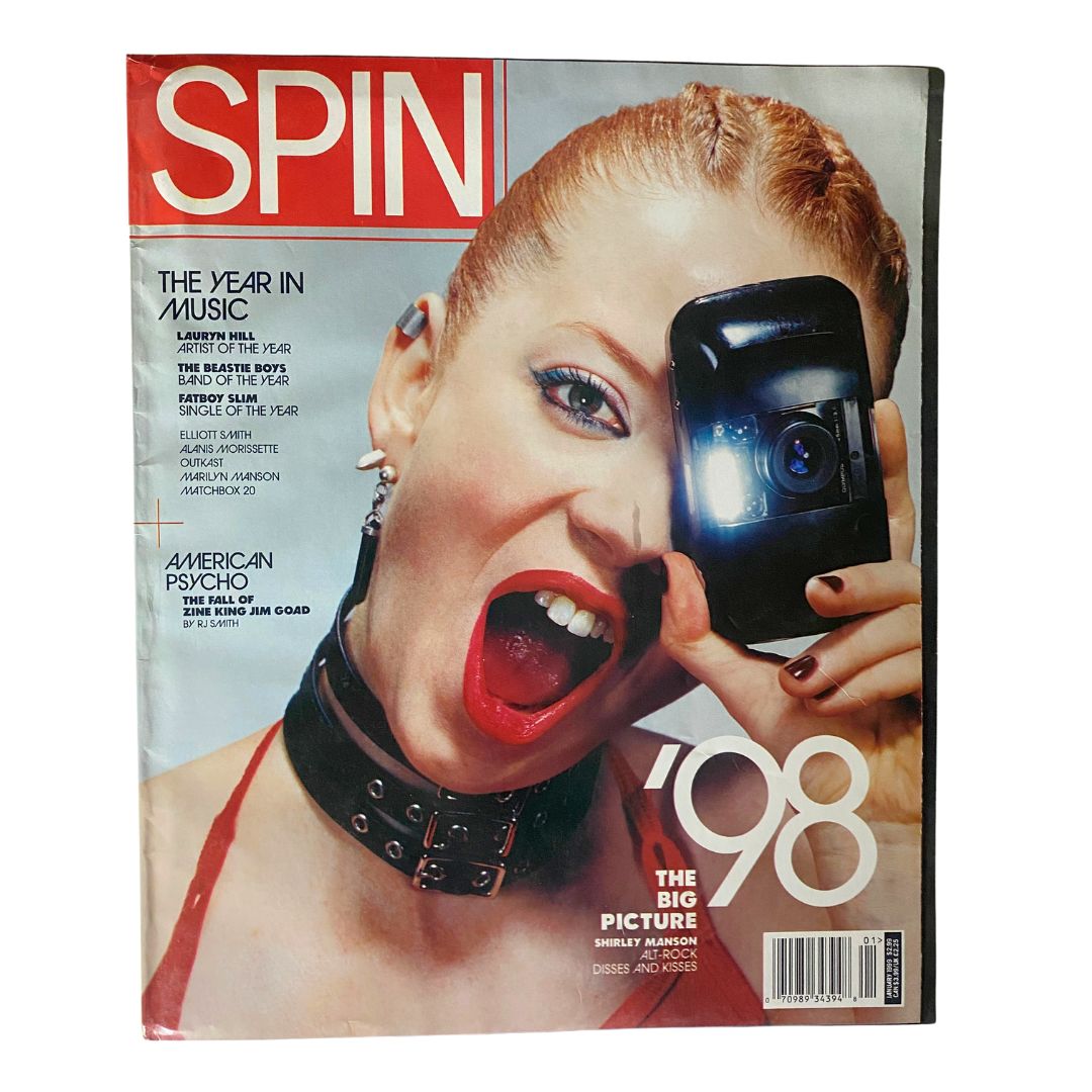 Spin Magazine January 1999 Shirley Manson The Big Picture '98 No Label