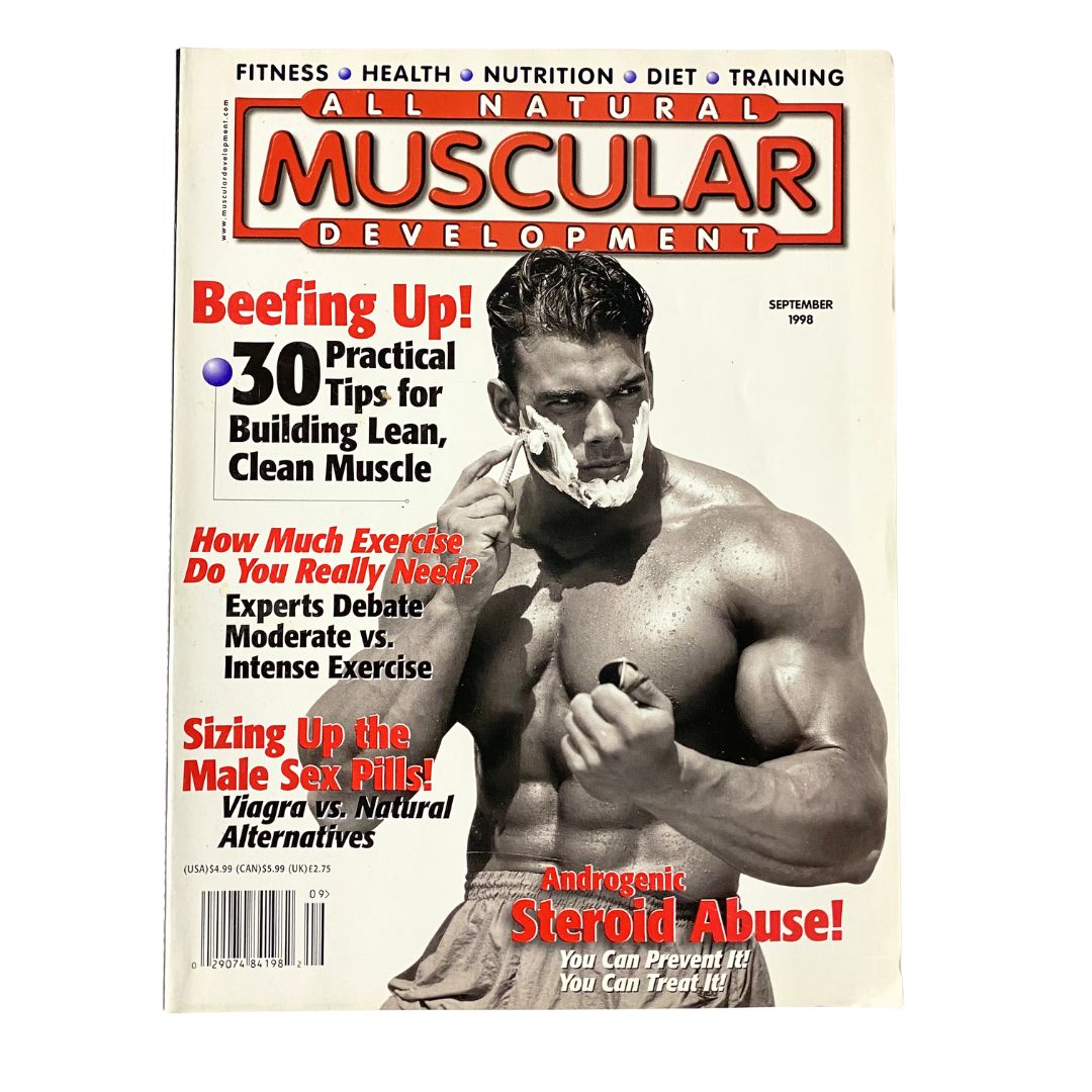 Muscular Development Magazine September 1998 Frank Sepe No Label