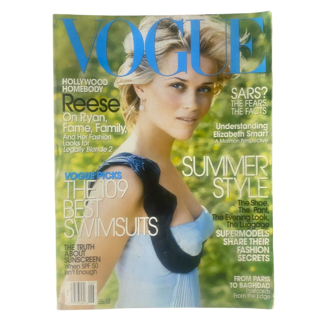 Vogue Magazine June 2003 Reese Witherspoon by Steven Klein No Label