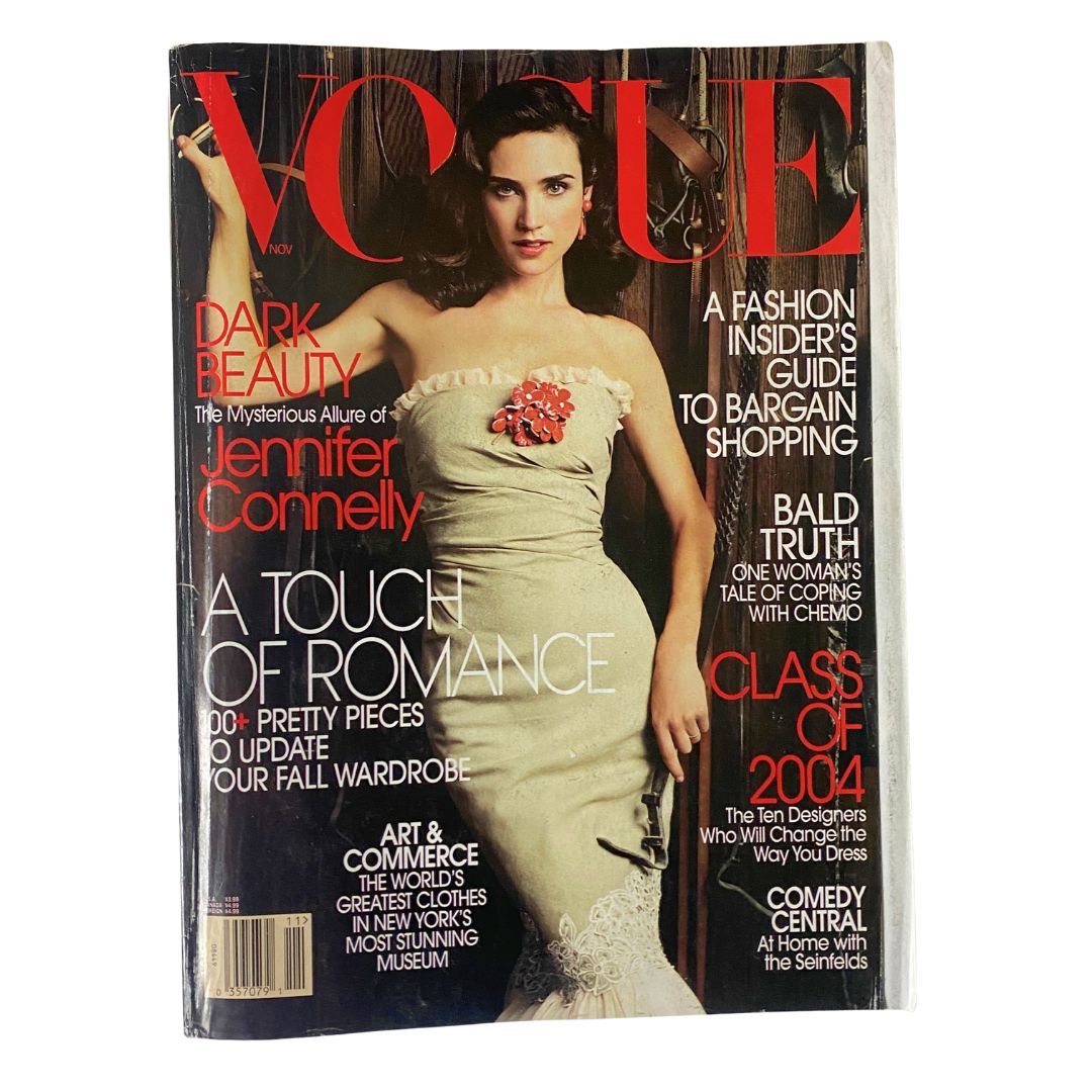 Vogue Magazine November 2004 Jennifer Connelly GD Interior No Label