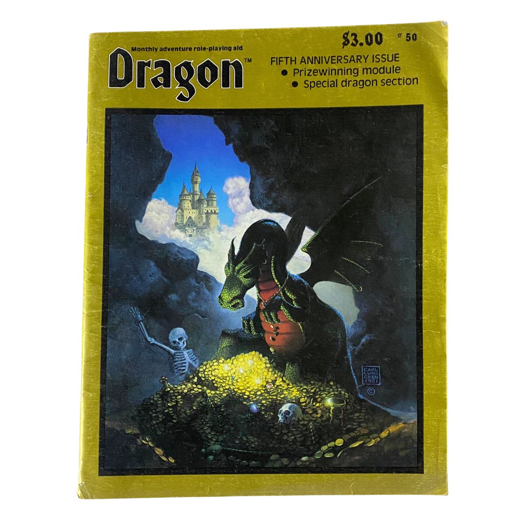 VTG The Dragon Magazine June 1981 #50 The Chapel of Silence