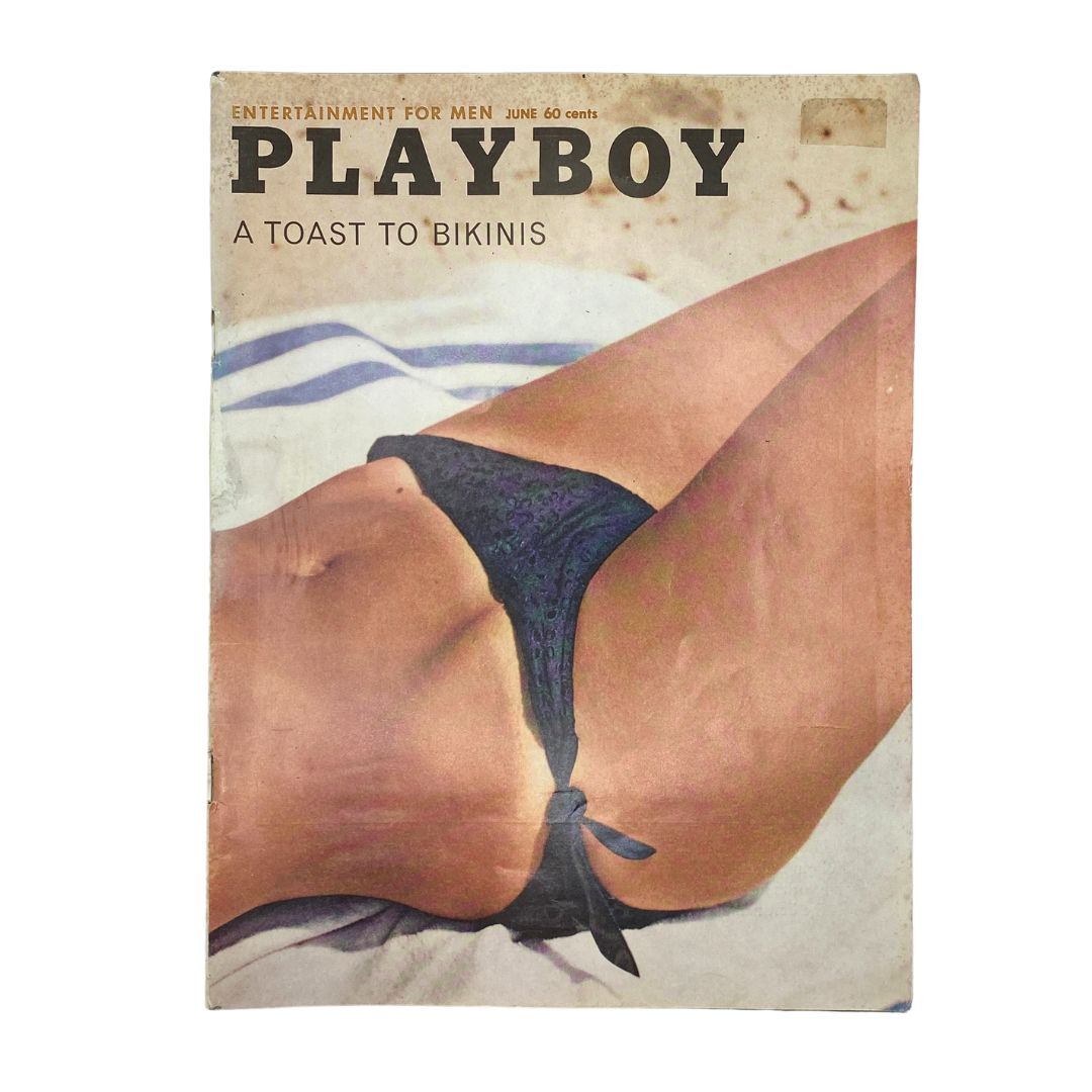 VTG Playboy Magazine June 1962 Playmate Merissa Mathes w Centerfold No Label