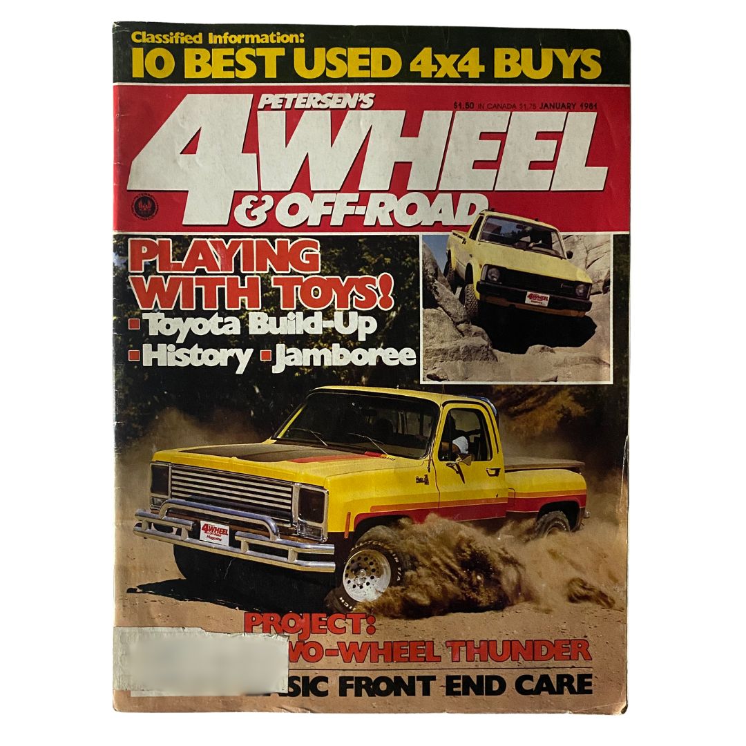 Petersen's 4-Wheel & Off-Road Magazine January 1981 Chevy Four-Wheeler