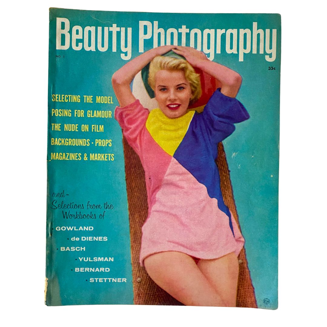 VTG Beauty Photography Magazine 1957 No. 1 Marilyn Monroe First Issue No Label