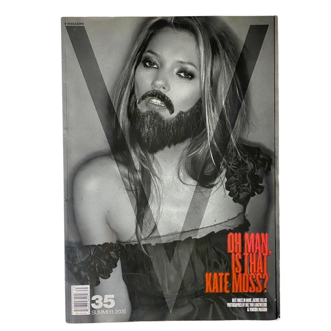 V Magazine Summer 2005 No. 35 Kate Moss Cover No Label